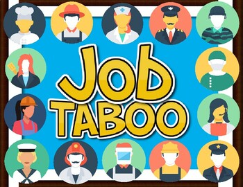 Preview of JOB TABOO (EFL/ESL game!)