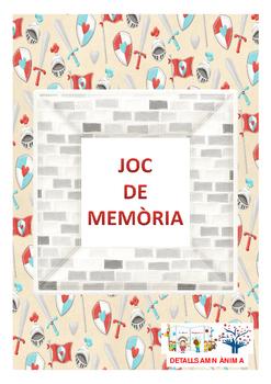 Preview of MEMORY GAME - KNIGHTS * JOC DE MEMÒARIA - CABALLERS