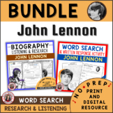JOHN LENNON BUNDLE - Music Activities for Middle and Jr Hi