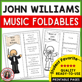 Music Composer Worksheets JOHN WILLIAMS Biography Research