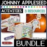 JOHNNY APPLESEED ACTIVITIES BUNDLE - Book Report Puzzle So
