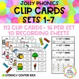JOLLY PHONICS Clip Cards ALL SETS (1-7)