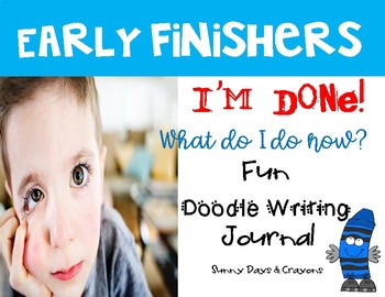 Preview of DISTANCE LEARNING /AT HOME LEARNING/ HOMESCHOOL FUN JOURNAL