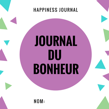 Preview of E-learning: JOURNAL DU BONHEUR (French Happiness Journal)