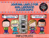 JOURNAL LABELS FOR DUAL LANGUAGE-EDITABLE