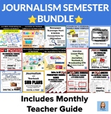 JOURNALISM SEM CURRICULUM ⭐BUNDLE⭐ Includes a Monthly User