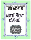 JOURNEYS Common Core, Grade 5: Write About Reading