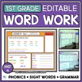 First Grade Phonics Games And Word Work Activities | Spell