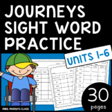 JOURNEYS SIGHT WORD PRACTICE!! ALL 30 LESSONS!