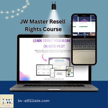 Preview of Digital Marketing Course with Master Resell Rights Course & LEPO Community