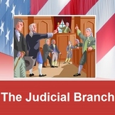 JUDICIAL BRANCH: powerpoint and cloze notes sheet