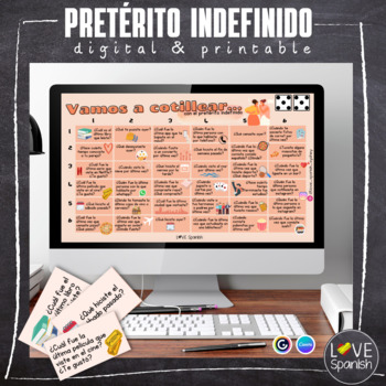 Preview of PRETÉRITO INDEFINIDO (PERFECTO SIMPLE) - SPANISH PAST TENSE