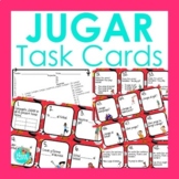 JUGAR Task Cards | Spanish Review Activity