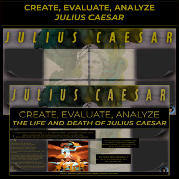 Preview of Julius Caesar Assignment, End of Play Activity | Keep Students Engaged