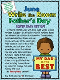 JUNE FATHER'S DAY - Write the Room - Sight Words - EASY & 