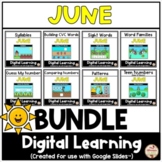 JUNE - Literacy & Math Fun {Google Slides™/Classroom™}