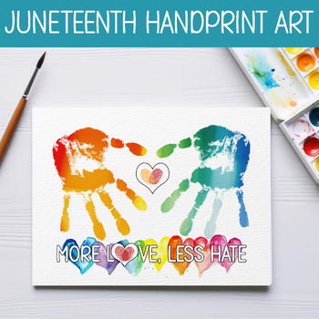 Preview of JUNETEENTH CRAFT, INCLUSIVE CLASSROOM BULLETIN BOARD ART, SOCIAL EMOTIONAL LEARN