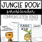 JUNGLE Communication Book - Editable
