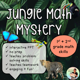 JUNGLE MATH MYSTERY- 1st + 2nd grade math (number sense + 