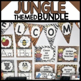 Jungle Classroom Decor Bundle | Jungle Classroom Theme