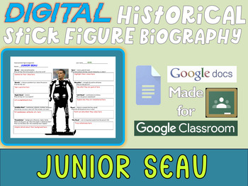 Preview of JUNIOR SEAU - Digital Historical Stick Figures for Pacific Islander Heritage