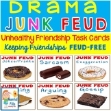 JUNK FEUD: Drama Task Question Cards To Promote Healthy Fr