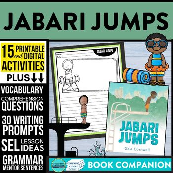 Preview of JABARI JUMPS activities READING COMPREHENSION - Book Companion read aloud