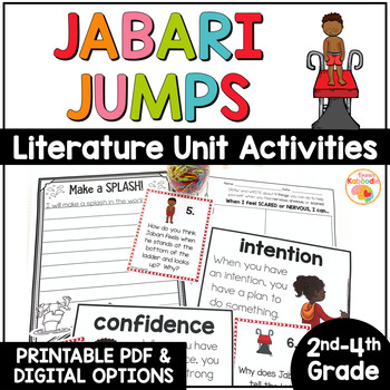 Preview of Jabari Jumps Activities: Discussion, Idioms, Growth Mindset, and MORE!