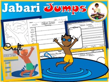Preview of Jabari Jumps Craft | Reading Comprehension Questions