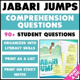 Jabari Jumps Read-Aloud Questions - Reading Comprehension