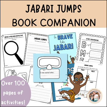 Preview of Jabari Jumps SEL Read Aloud Lesson and Activities