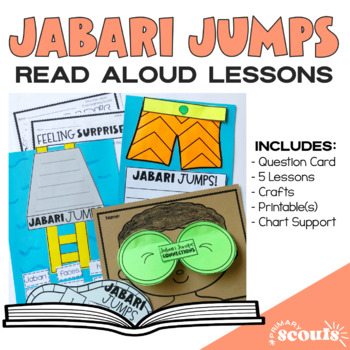 Preview of Summer Craft End of the Year Read Aloud Activities for Jabari Jumps