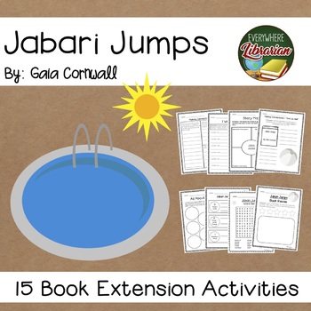 Preview of Jabari Jumps by Gaia Cornwall 15 Literature Extension Activities NO PREP