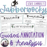 Jabberwocky Lewis Carroll Guided Annotation and Analysis U