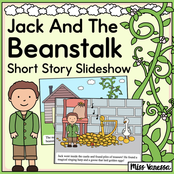 Preview of Jack And The Beanstalk Short Story Slideshow