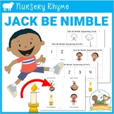 Jack Be Nimble Nursery Rhyme - Literacy Lesson Plan for Pre-K