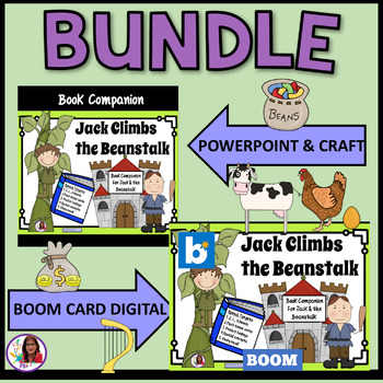 Preview of Jack Climbs The Beanstalk Book Companion BUNDLE