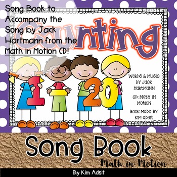 Preview of Jack Hartmann Counting 1-20 Fun Music Books