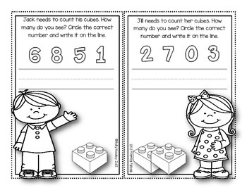 Counting Cubes to 10 A Decodable Math Book by Holly Hawley | TpT