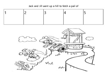 Preview of Jack & Jill Phonics Activity