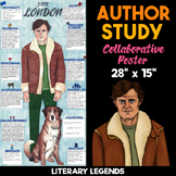 Jack London Author Study | Body Biography | Collaborative Poster
