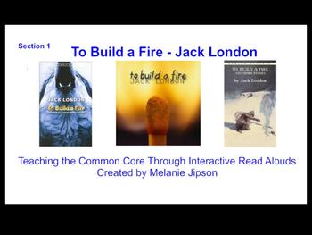 Preview of Jack London "To Build a Fire" Interactive Read Aloud