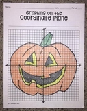 Jack O' Lantern- Halloween Math Graphing on the Coordinate