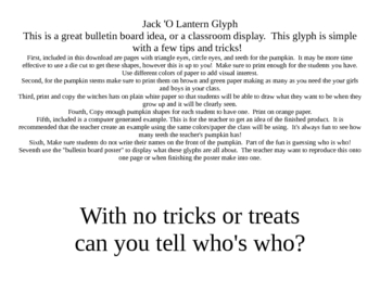 Preview of Jack 'O Latern Glyph