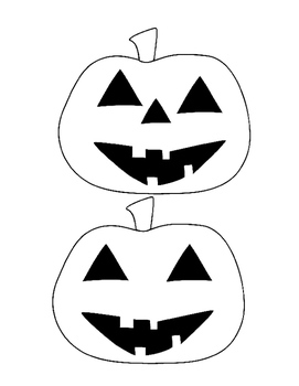 Jack O'Lantern Faces---What's Missing? by Preschool in Paradise | TpT