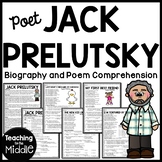 Jack Prelutsky Biography and Poem Reading Comprehension Wo