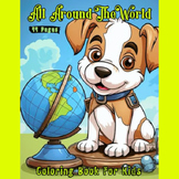 Jack Russell Adventures: All Around the World Kids Coloring Book