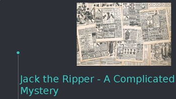 Preview of Jack The Ripper Lesson Slides