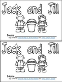 Jack and Jill Book, Poster, & MORE - Preschool Kindergarte