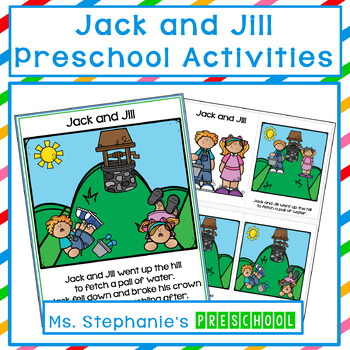 Preview of Jack and Jill Preschool Activities